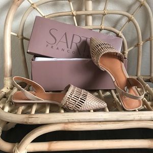 Franco Sarto slingback flat